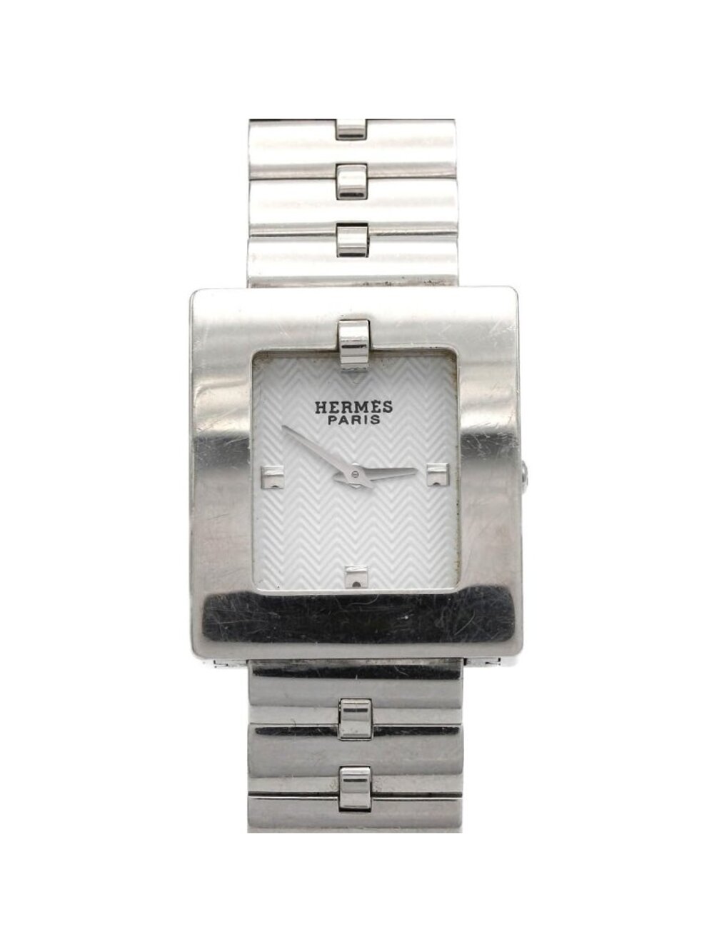 Hermes Strap Watch SS Quartz